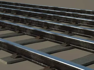 Rails Models 3D model