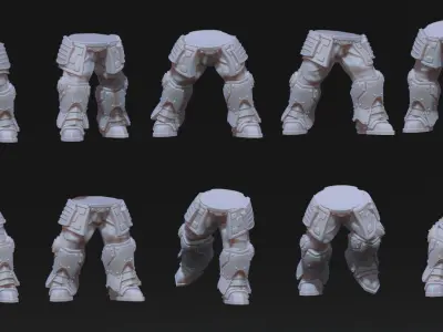 Black Knights - Recon Squad 3D print model