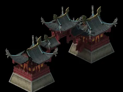 Game Brothel - Arch 2701 3D model purchase