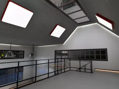 eevee studio Low-poly 3D model