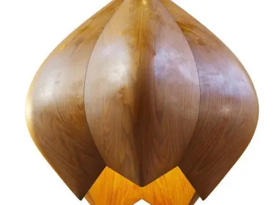 Laszlo Tompa Flower pendant light 3D model