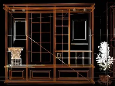 entrance furniture 3D model purchase