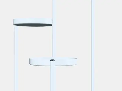 OLIVBLAD Plant stand 4 Low-poly 3D model