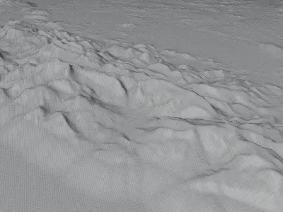 Majorca island full 3d model terrain 3D model