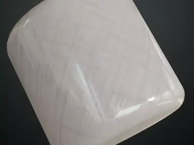 Polished Silver Metal Diagonal PBR Seamless Texture