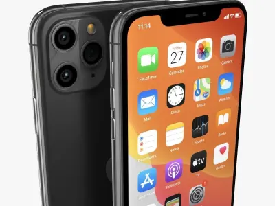 Apple iPhone 11 Pro All Color   3D model