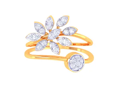  Women Ring MTL 3dm STL OBJ FBX Details 3D print model buy