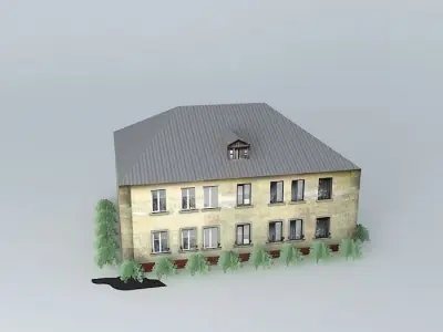 Riga Ieriku street 21 Free 3D model