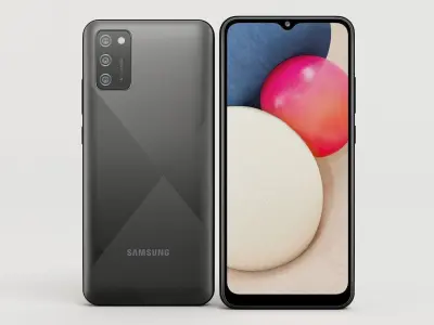 Samsung Galaxy A02s 3D model
