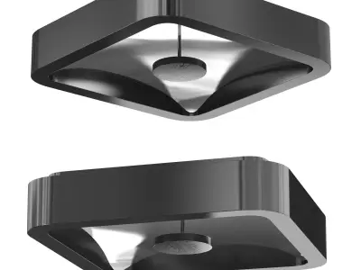 FLUSH MOUNT PENDANT 3D model