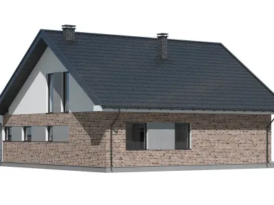 cottage 008 3D model