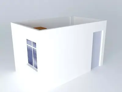 marinaorkut house with window Free 3D model