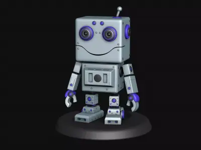 Toy Robot R1 3D model