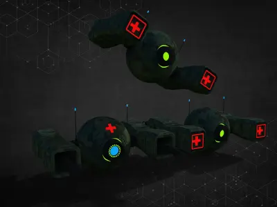 Soldier Drone Type 5 The Doctor-Medic 3D model