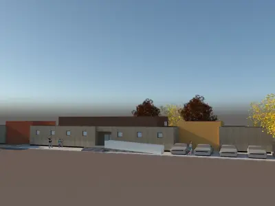 Foster home 3D model