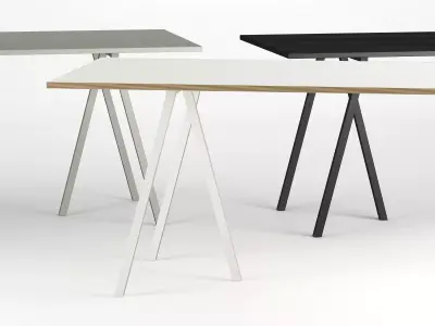 Loop Stand Table 3D model