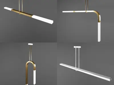 Minimal Light LED Free 3D model