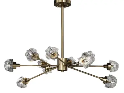 ORION chandelier Low-poly 3D model