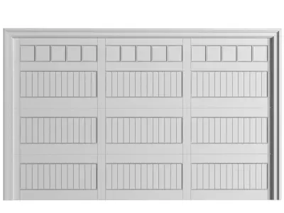 Automatic Classic Modern Garage Doors  3D model