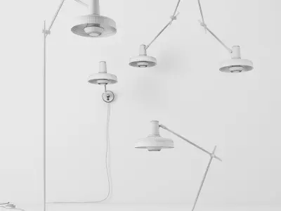 Arigato Lamps Set01 by Grupa 3D model