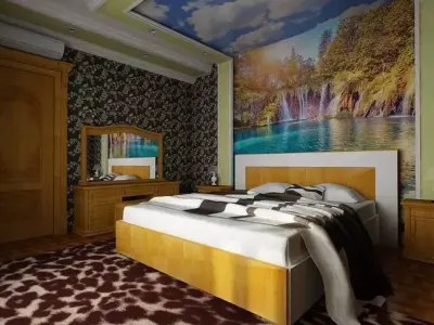 Bedroom scene 3d model 3D model
