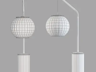 roche bobois mei table lamp  3D model