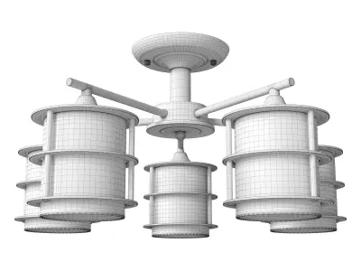 Ceiling chandelier Rotondum 3505 - 5C 3D model