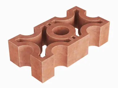 Building bricks 3D model
