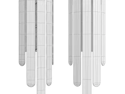  Fenwater Sconce Low-poly 3D model