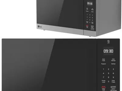 LG kitchen appliances 3D model