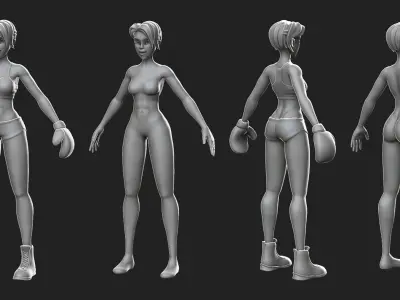 Girls basemeshes pack