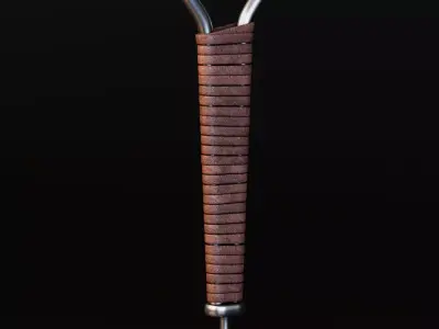 Vintage Corkscrew Wine Opener Free low-poly 3D model