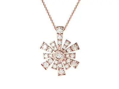 Fancy pendant 3D print model