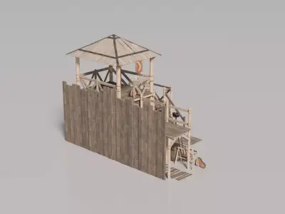 Nordic House 3 3D model
