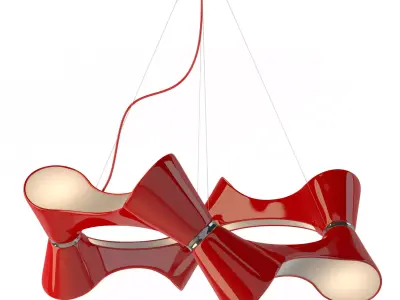 Chandelier Mantra  1542 Ora Rojo 3D model
