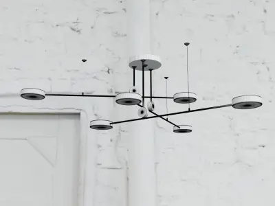 Chandelier ZHISHU by Romatti 3D model