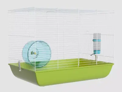Hamster Cage 3D model