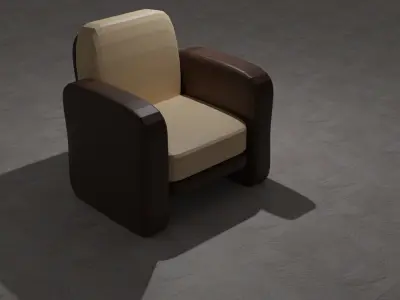  elegant chairs 3D model
