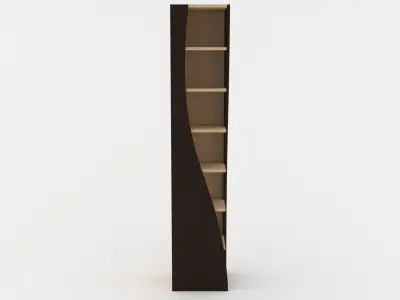 Exquisite Bookcase - 3ds Max 3D model