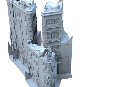 City Street Angel ST 3D model