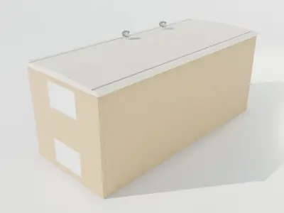 Prefabricated Electrical Substation 3D model