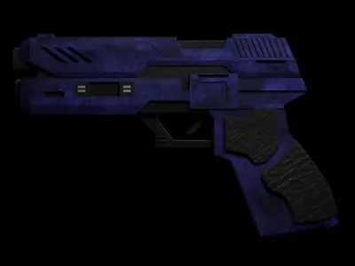 Sci-fi  space Gun 3D model