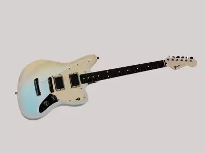 Fender Jaguar Electric Guitar 3D model