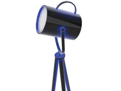 Floor lamp 3D model 37
