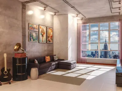 Conduit Living Room 3D model