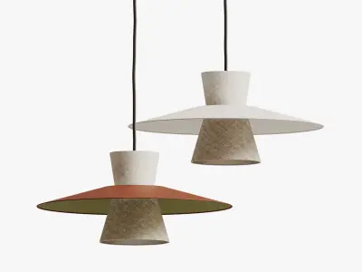 Fly pendant lamp 3D model