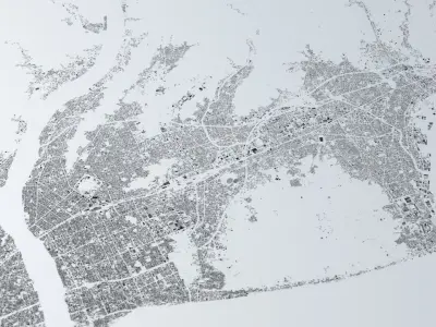 Shizuoka Streets and Buildings 3D model