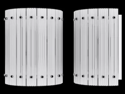 Restoration Hardware SAN MARCO ROUND SINGLE SCONCE Black 3D model