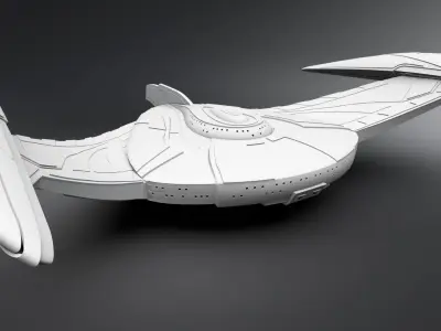 22nd Century Romulan Bird of Prey  3D print model