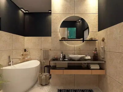 Bathroom Design 3D model